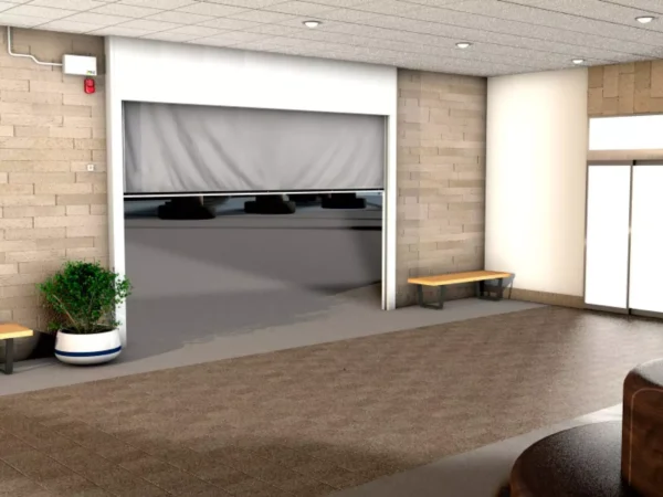 DS Fire Curtain EW120 - Cortinas Corta Fogo - Allseg Soluções Industriais