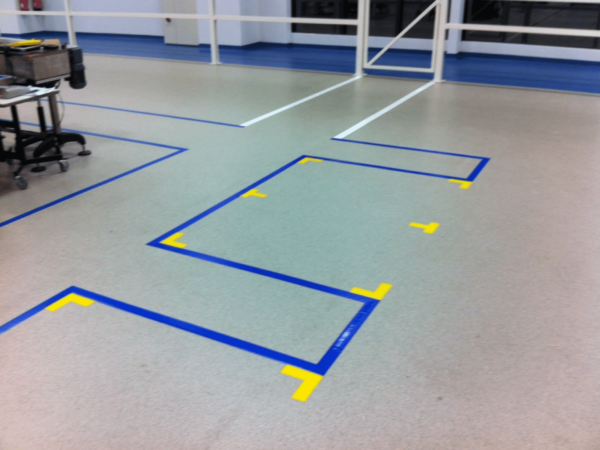 DS Marking tape -Fitas de demarcação - Allseg Soluções Industriais