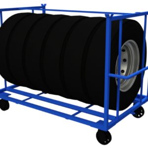 Rack de pneus - allseg soluções industriais
